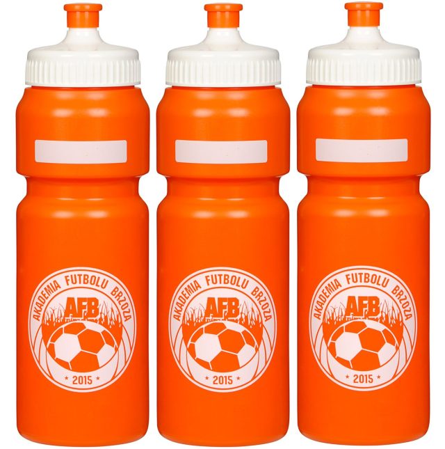 Bidony 750ml pomarańczowe