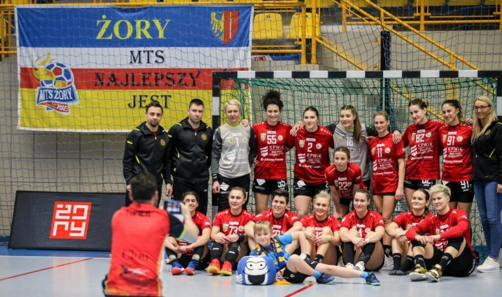 Flaga z motywem piłki ręcznej Flaga z motywem piłki ręcznej
