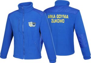 Polary z haftem niebieskie