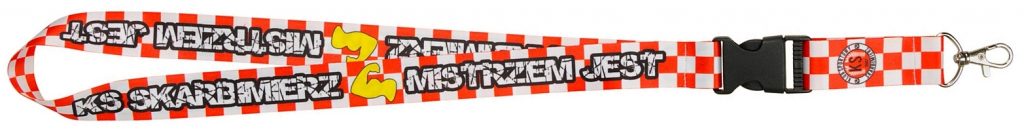 Smycze z nadrukiem – wariant 2